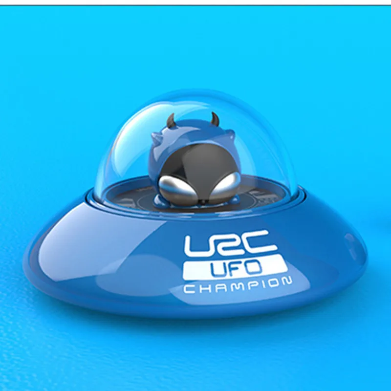 Nuevo Ufo Alien Perfume coche montado aromaterapia aire acondicionado salida de aire accesorios de coche desodorante Interior joyería creativa
