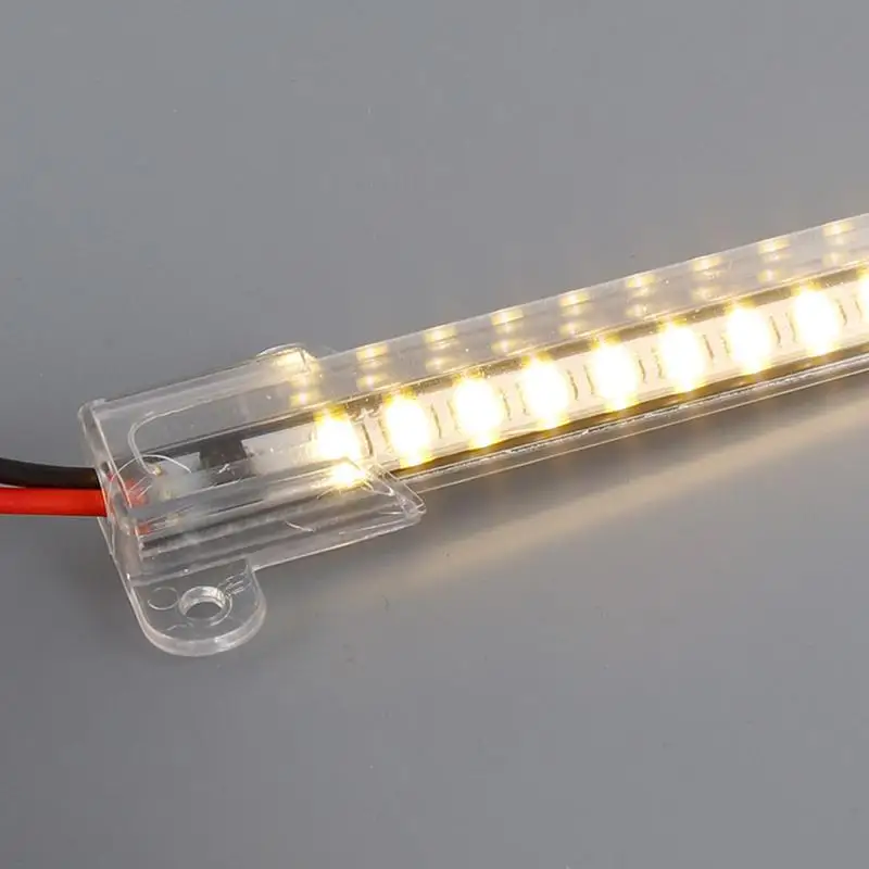 220V High Brightness LED Rigid Light Strip Driver Free Easy Installation For Cabinet Lighting Home Shop Decor