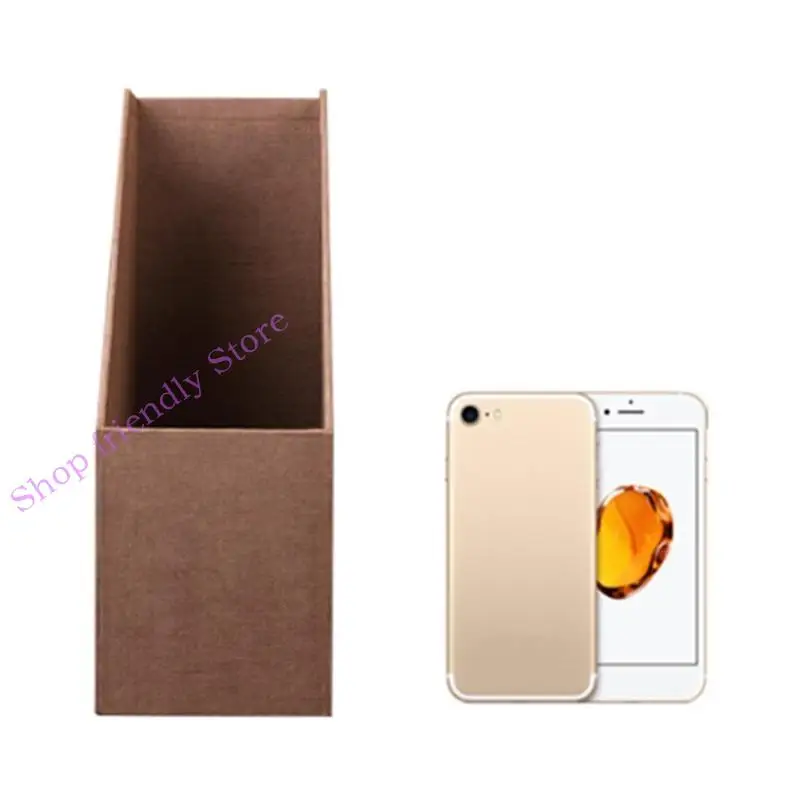 594A Eco-friendly Vertical Tabletop File Tieter Inclined Tita del libro Disponibile Scheda personalizzata File Hoder per casa