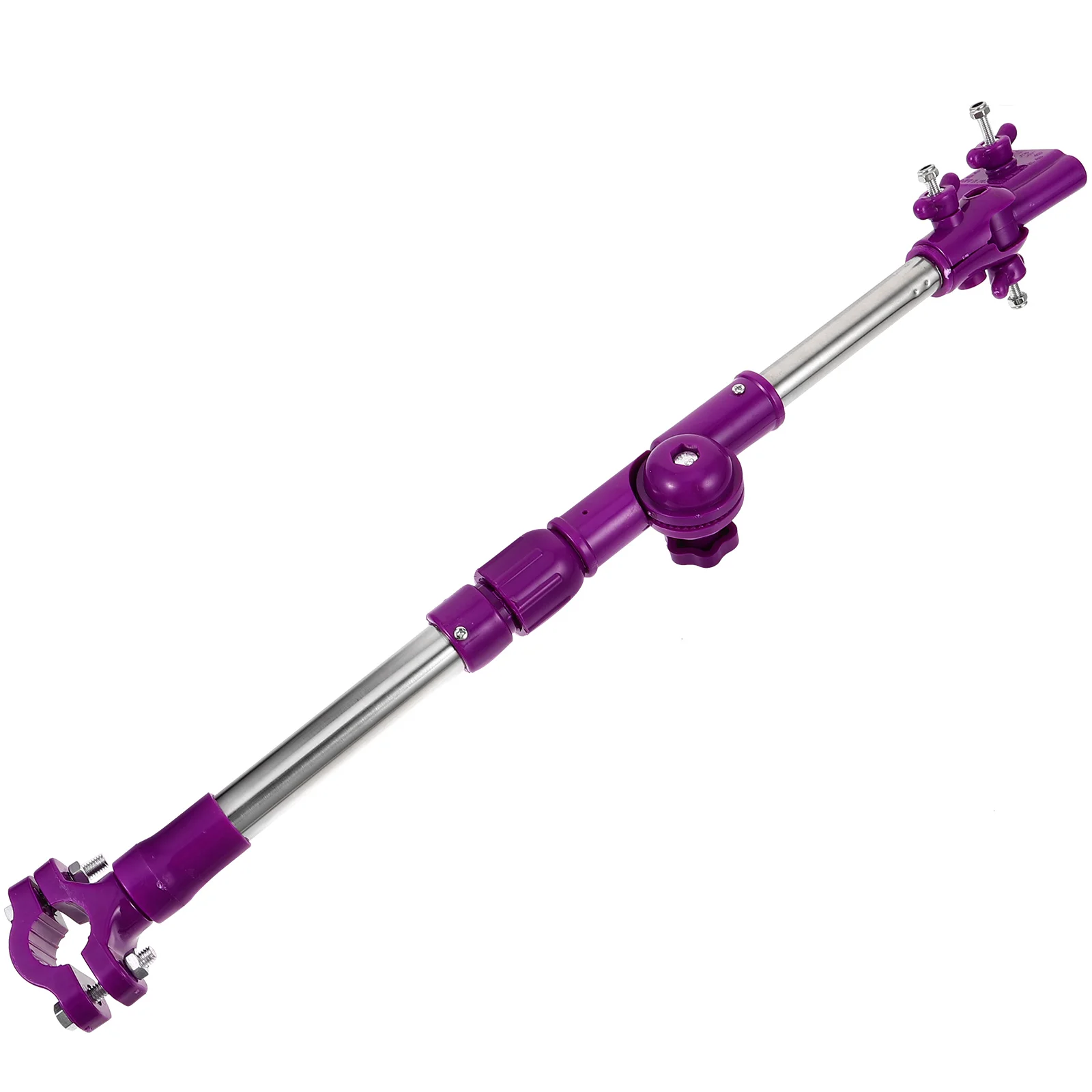 

Ultraviolet Bike Umbrella Stand Holder Clamp Foldable Adjustable Bracket Mount Beach Chair Attachment Practical