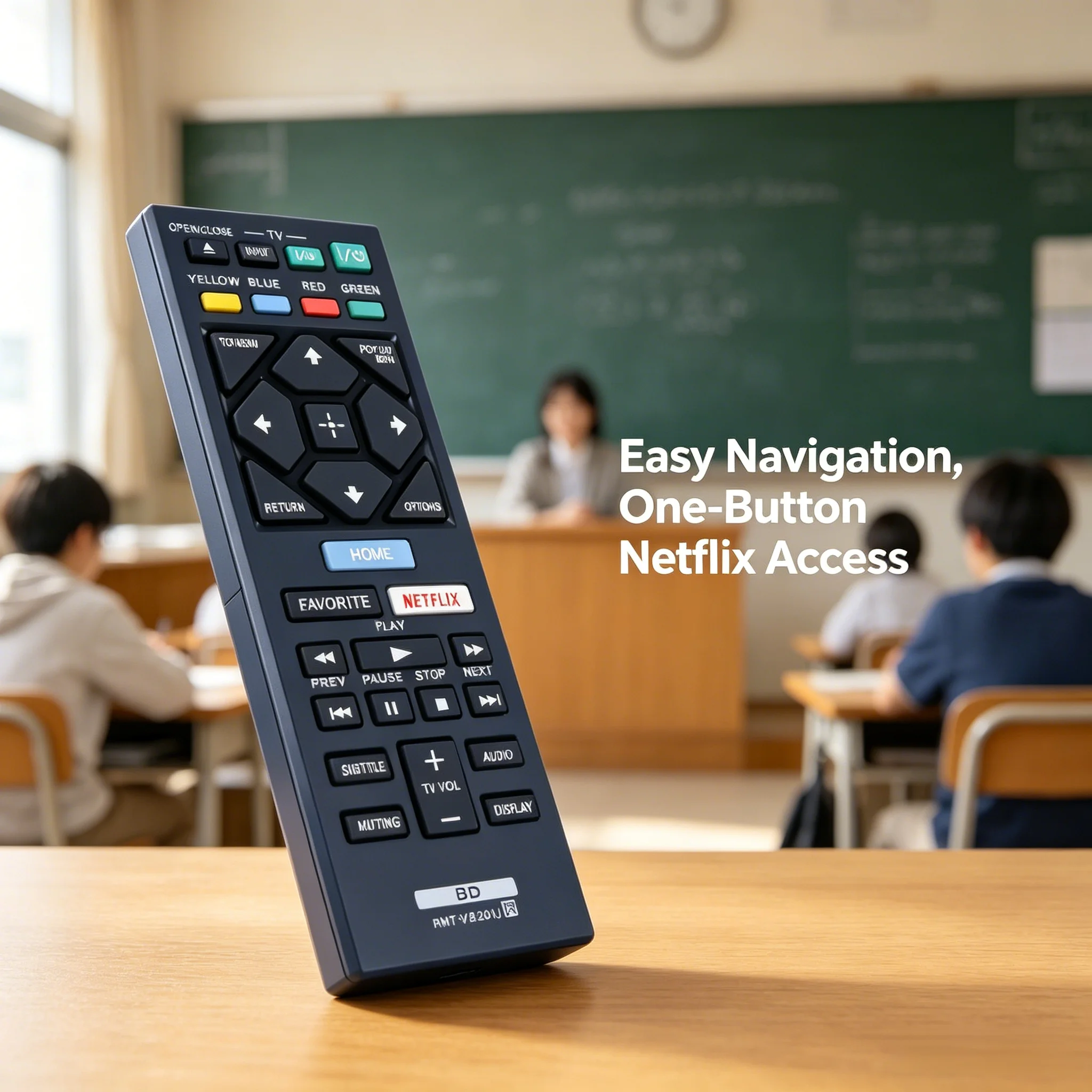 RMT-VB201U Blu-ray Remote Control, Compatible RMT-VB400U RMT-VB700U RMT-VB900U Disc Player Infrared Controller