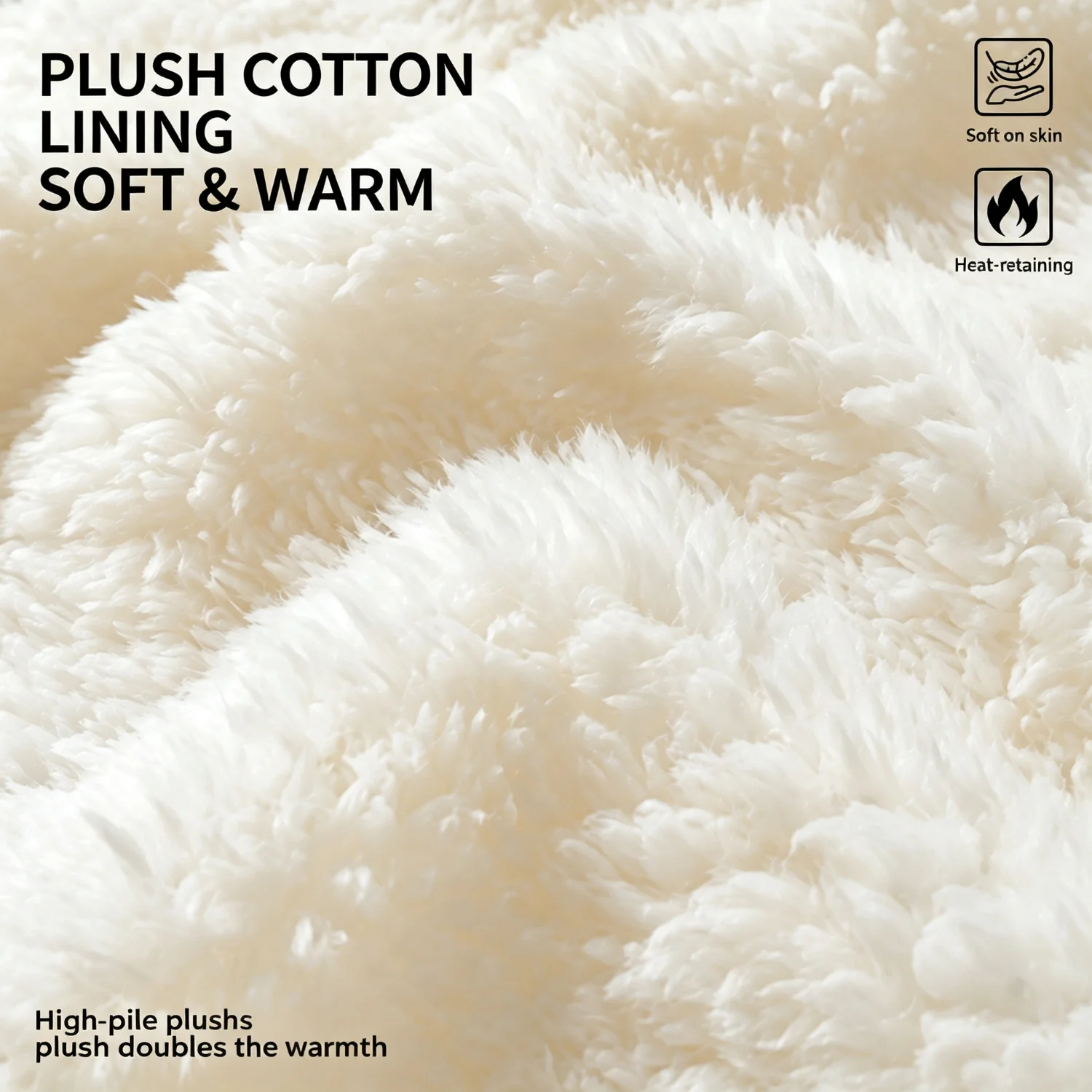Wasserdichte Winter-Hausschuhe für Damen und Herren, 4 cm dicke Sohle, flauschig warm, für den Innenbereich, rutschfest, mit Fell gefüttert, weiche, gepolsterte Clogs. – Detail 23