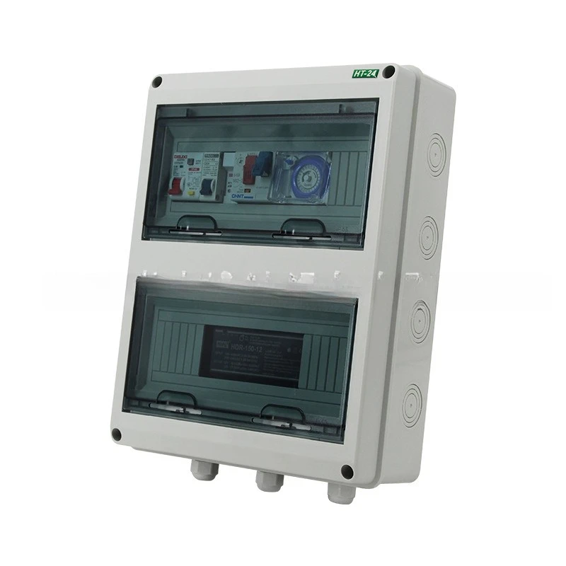 

Swimming pool filter water pump time electric control box, timer 150W underwater light transformer power control box