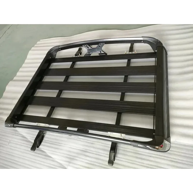 

Factory Car Parts Univeal Portable Double Layer Aluminum Alloy Car Roof Rack Lage Baggage Ce
