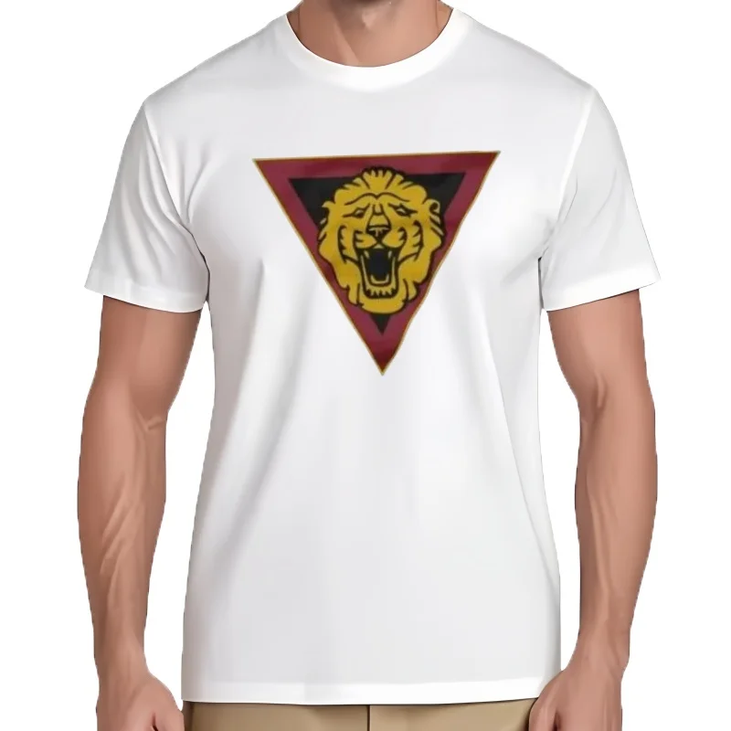 Camiseta con escudo de armas de la unidad del ejército secreto belga de Bélgica, camisetas informales de algodón con c