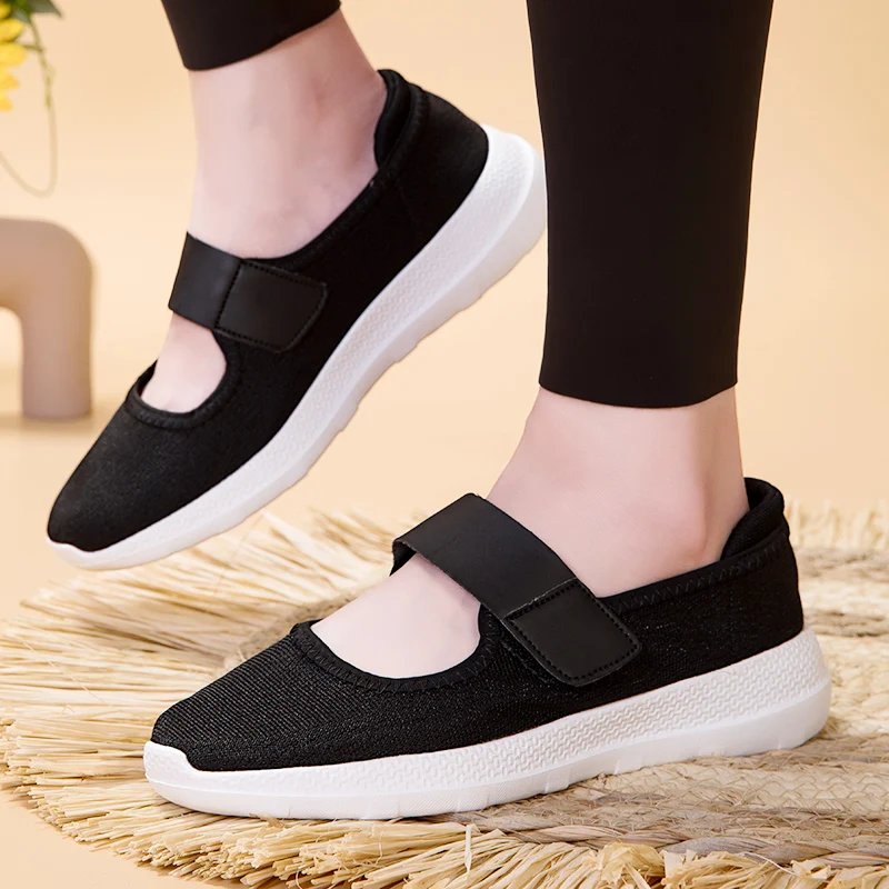 

Summer Mesh Sports Breathable Tennis Soft Soled Hiking Outdoor Dance Shoes Lightweight Casual Walking Shoes Zapatos De Mujer