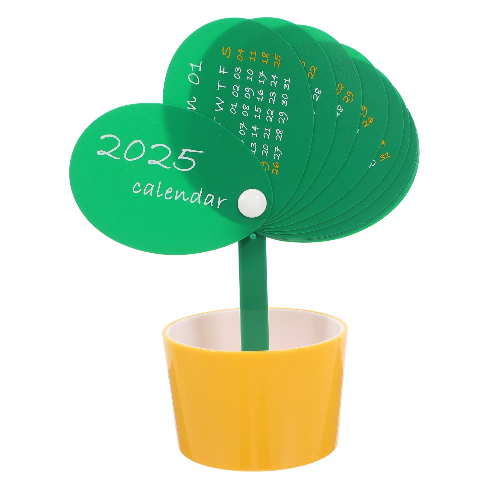 

Creative Desk Pen Cup with Calendar Functional Pencil Holder for Office Home Use Trendy Table Decor Storage for Writing Tools