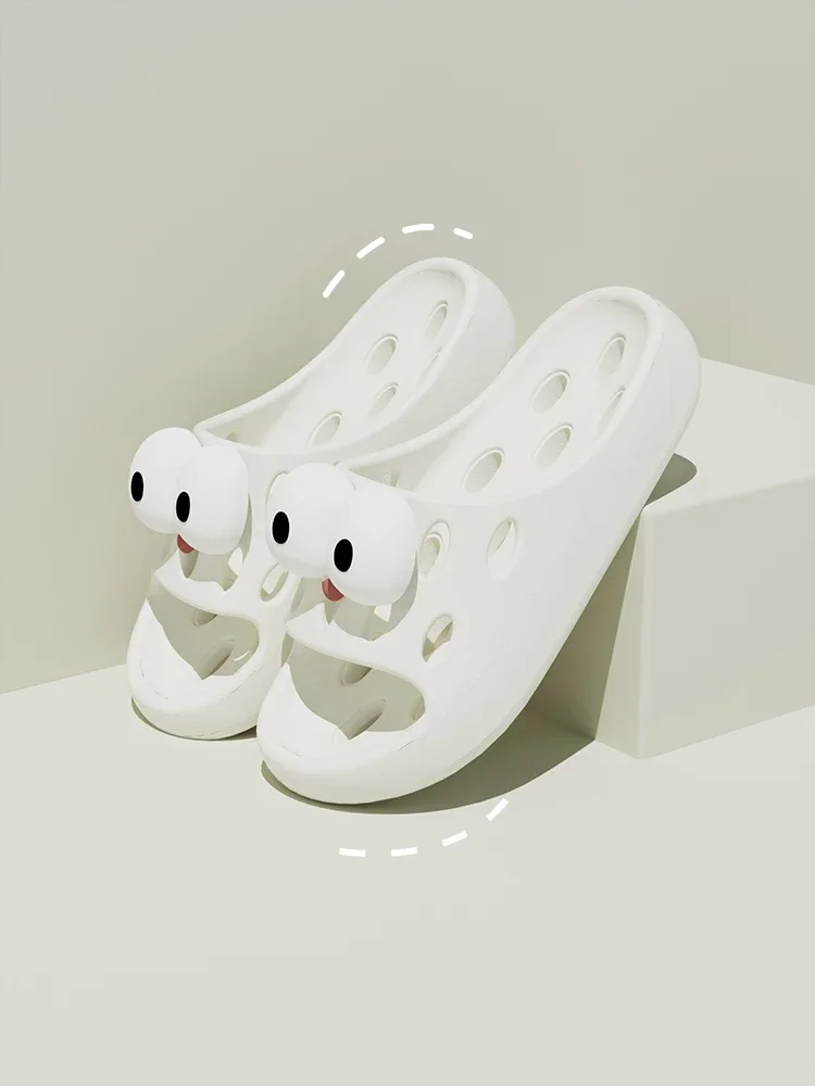 Zapatillas de baño con fugas, antideslizantes, de secado rápido, para parejas, para hombres y mujeres, uso interior en el hogar, zapatillas de ducha