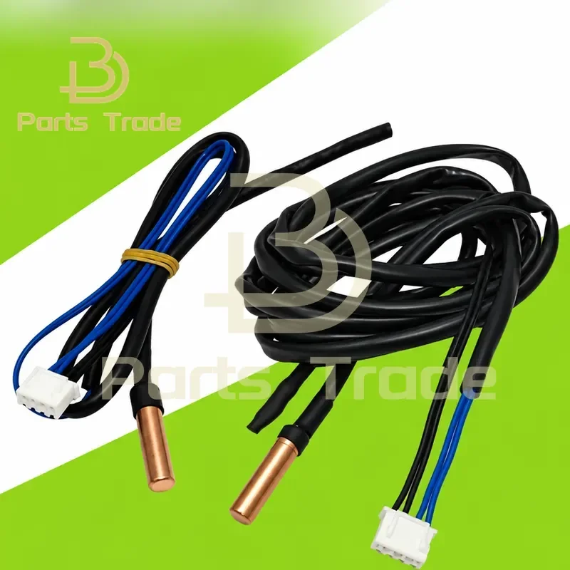 For Haier Air Conditioner Temperature Sensor 10K 23K Thermistor with Rubber Head Copper Head Ring Tube Ambient Temp Probe