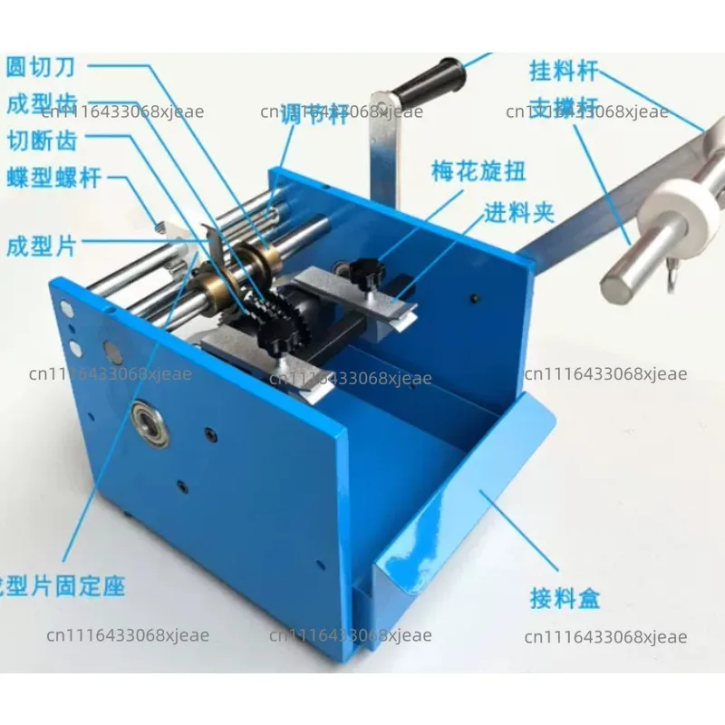 Handheld Resistor Forming Machine, Dual-Purpose For Bulk Diode Braiding, Horizontal Shaping
