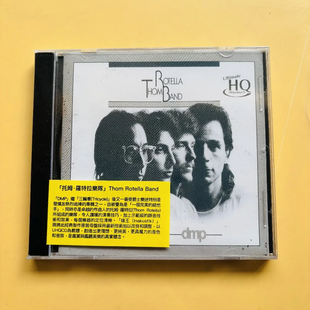 

Альбом Thom Rotella Band на компакт-диске | Аудиофильское джазовое шедевр | Высококачественная запись DMP | Мелодичная инструментальная музыка на диске