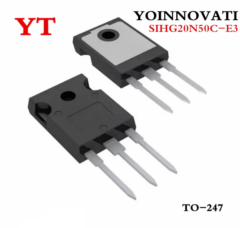 5pcs/lot SIHG20N50C-E3 SIHG20N50 20N50 MOSFET TO247.