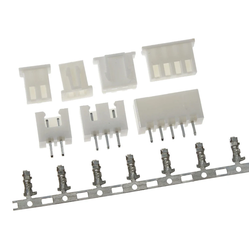 JST PH2.0 XH2.54 Male Female Straight needle Connector Kit 2/3/4/5/6 Pin Plug with Terminal Socket Header Wire Connectors Kit