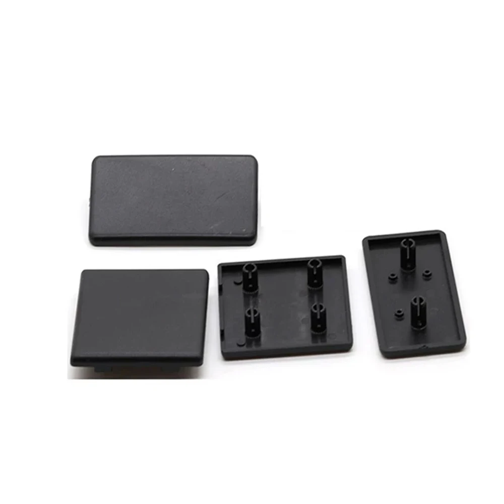 1-50Pcs Black ABS Plastic End Cap Cover Plate Endcap for EU Aluminum Profile 2020 2040 3030 3060 3030R 4040 4080 4040-160160