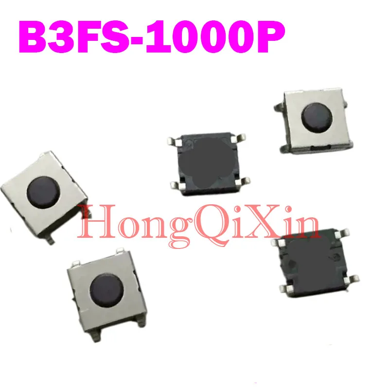 Genuine Japanese B3FS-1000P Tactile Switch, 6x6x3.1, 4-Pin Surface-Mount Button, IC Electronic Component, for Arduino DIY