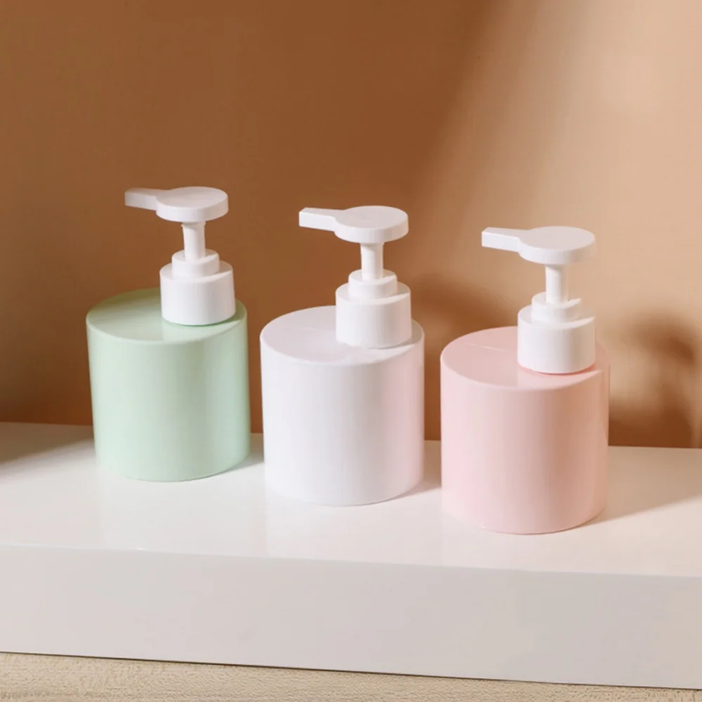 200ml Macaron Color Bathroom Soap Dispenser Bottle Shampoo Shower Gel Bottle Press Pump Bottle Refillable Empty Bottle