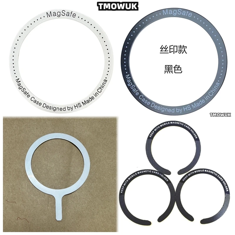 

For Xiaomi Redmi K40 K60 MIX Fold 2 3 4 Pro Ultra For Magsafe Metal Plate Ring Sticker Best Price Wireless Charging