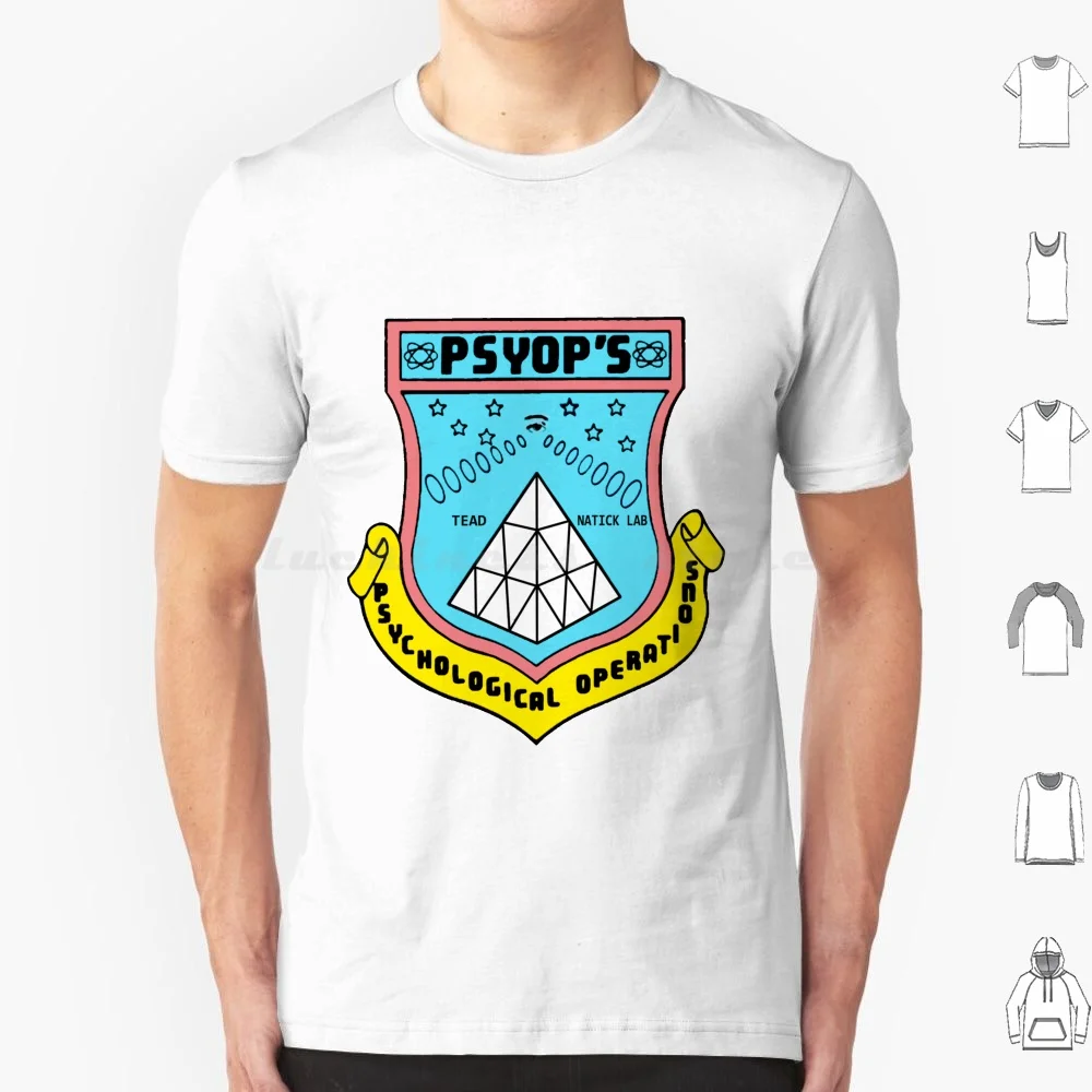 Psychological Operations T Shirt Big Size 100% Cotton Psychological Operations United States Army Tactical Psyop Detachment 7th