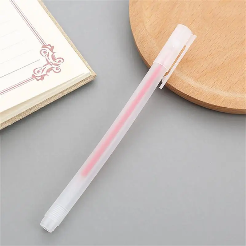 Cute Simple Matte High Capacity Pen, Criativo Sweet Gel Pen, Material escolar e de escritório