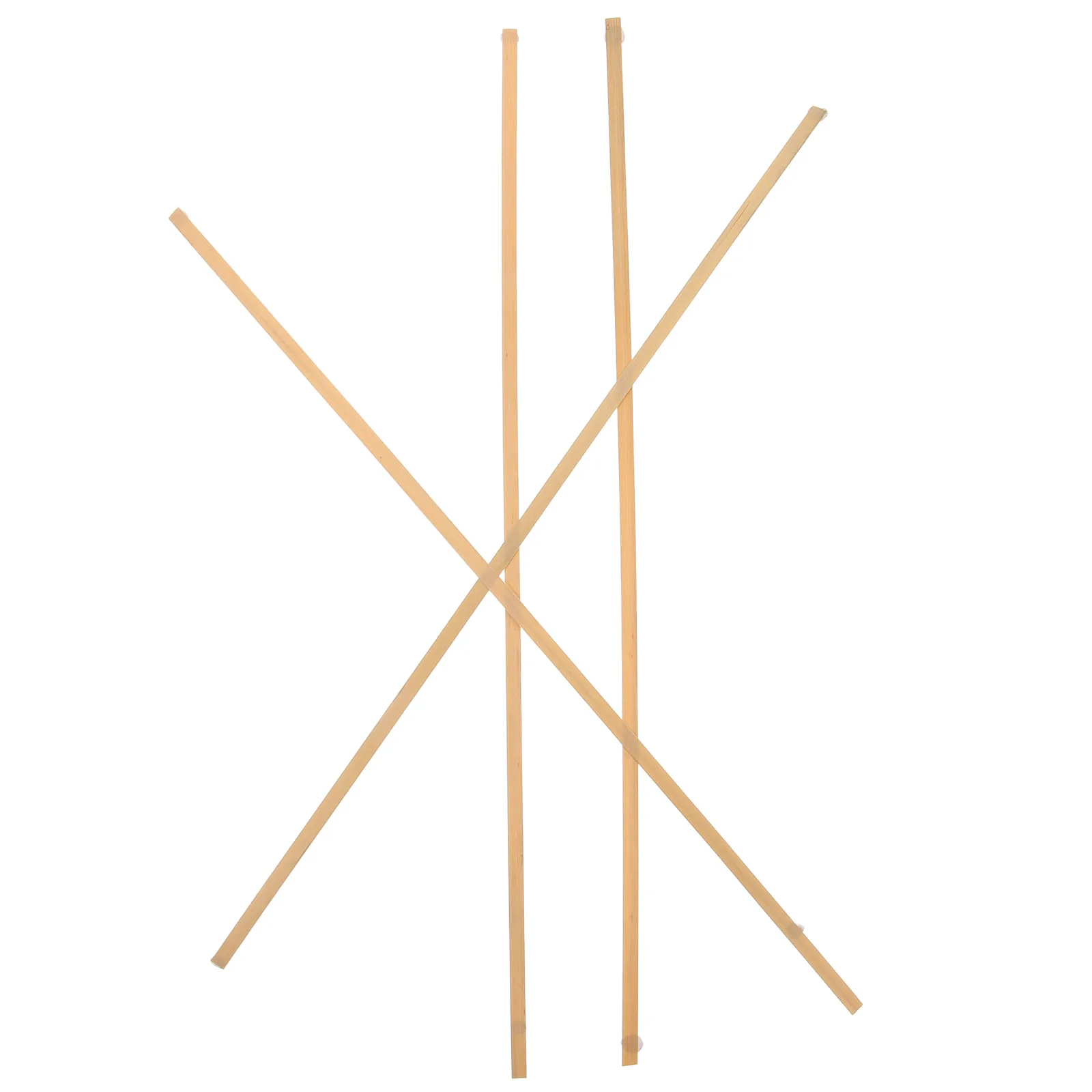 

4pcs Bamboo Weaving Strips For Basket Making Diy Craft Durable Bamboo Strips Repair Decorative Wide Slats Handmade