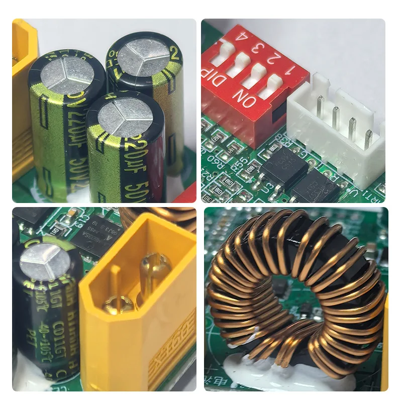 100W 10A MPPT Solar Charge Controller Module Intelligent Solar Regulator 12V 24V for Battery Energy Storage Power Supply System