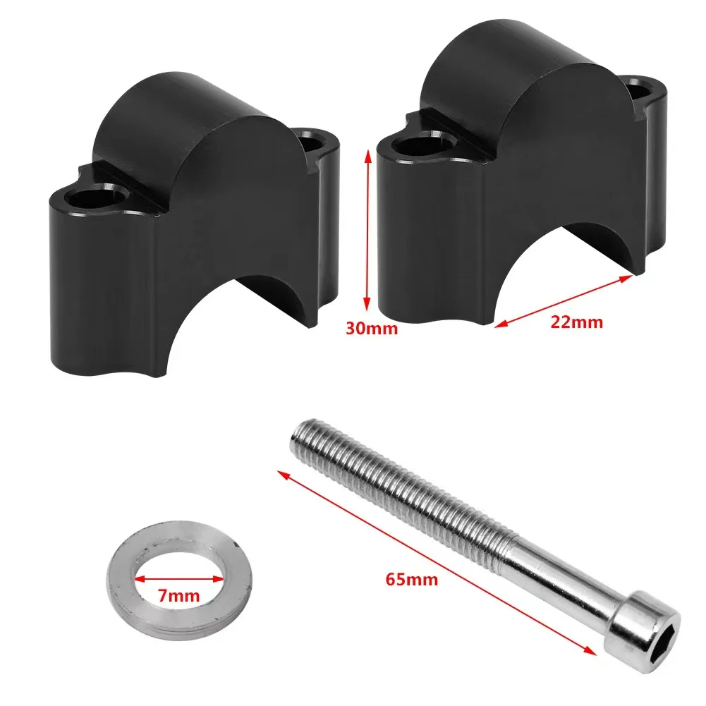 For Honda CT125 CT 125 Motorcycle Handlebar Riser Bar Mount Handle Clamp 22mm/22.2mm