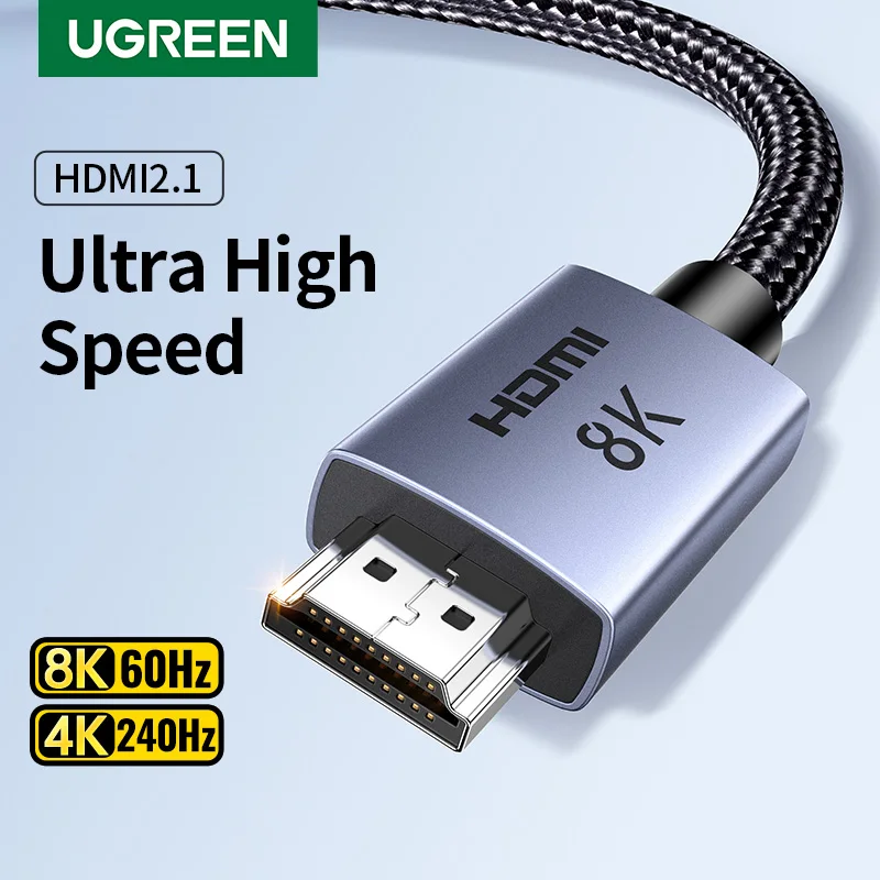 Kabel HDMI 8K/60Hz do PS5 Xiaomi TV Box Ultra High Speed ​​Certified 8K@60Hz Cable 48Gbps Dolby Vision HDCP2.3