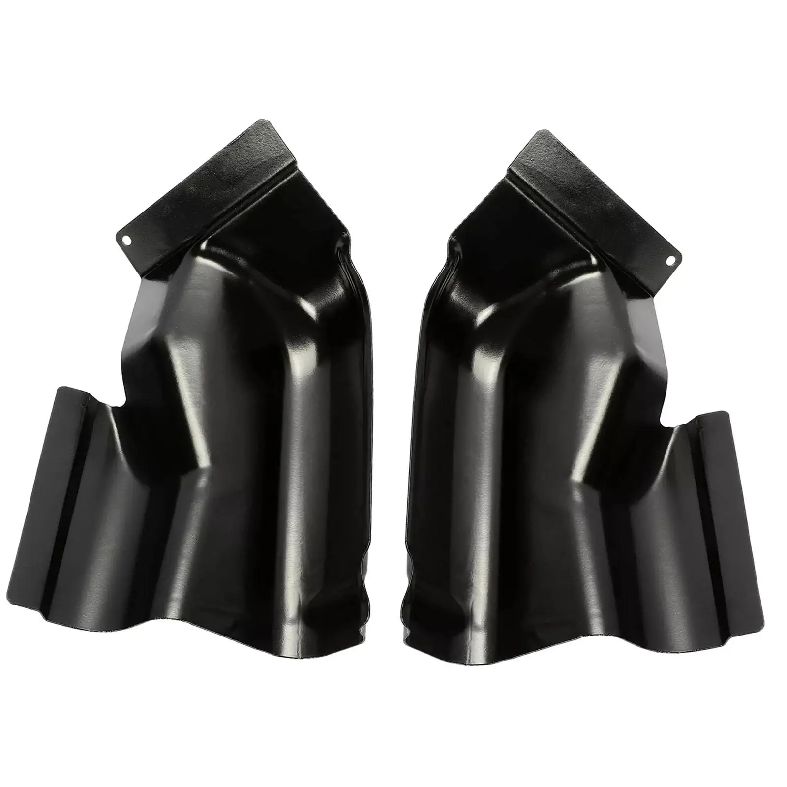 Pickup Truck Cab Corners Set Professional Easy Installation Accessory Left and Right Black for Ford F-150 2004-2008 4 Door