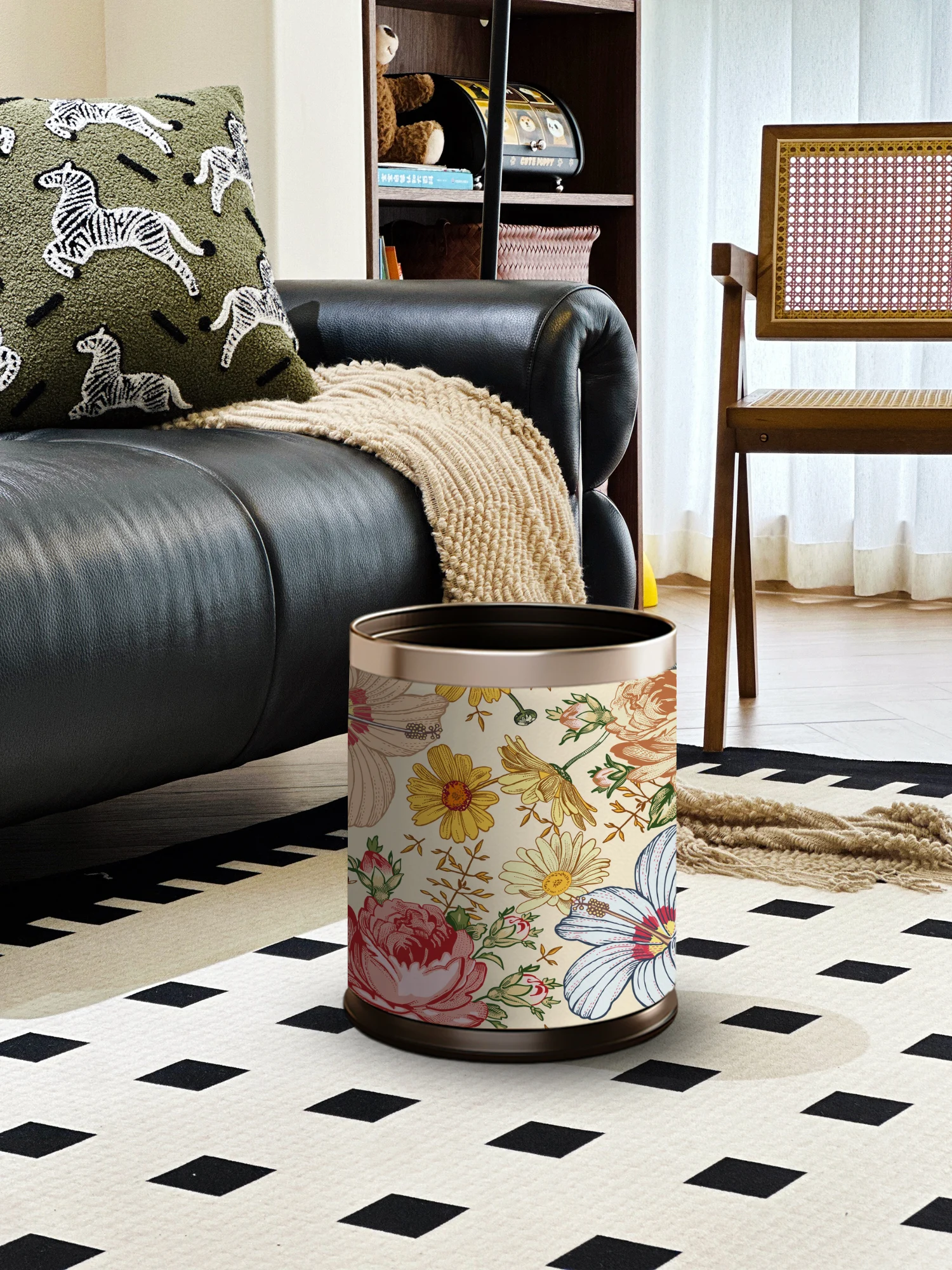 

Кожаная корзина American Sle, большая емкость, крытая корзина для кухни, спальни, гостиной, домашнего использования, бытовые инструменты