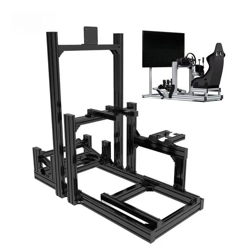 4080 Aluminum Extruded Profile for Best Quality Car Driving Racing Simulator Chassis Part and TV Stand Sim Racing Rig