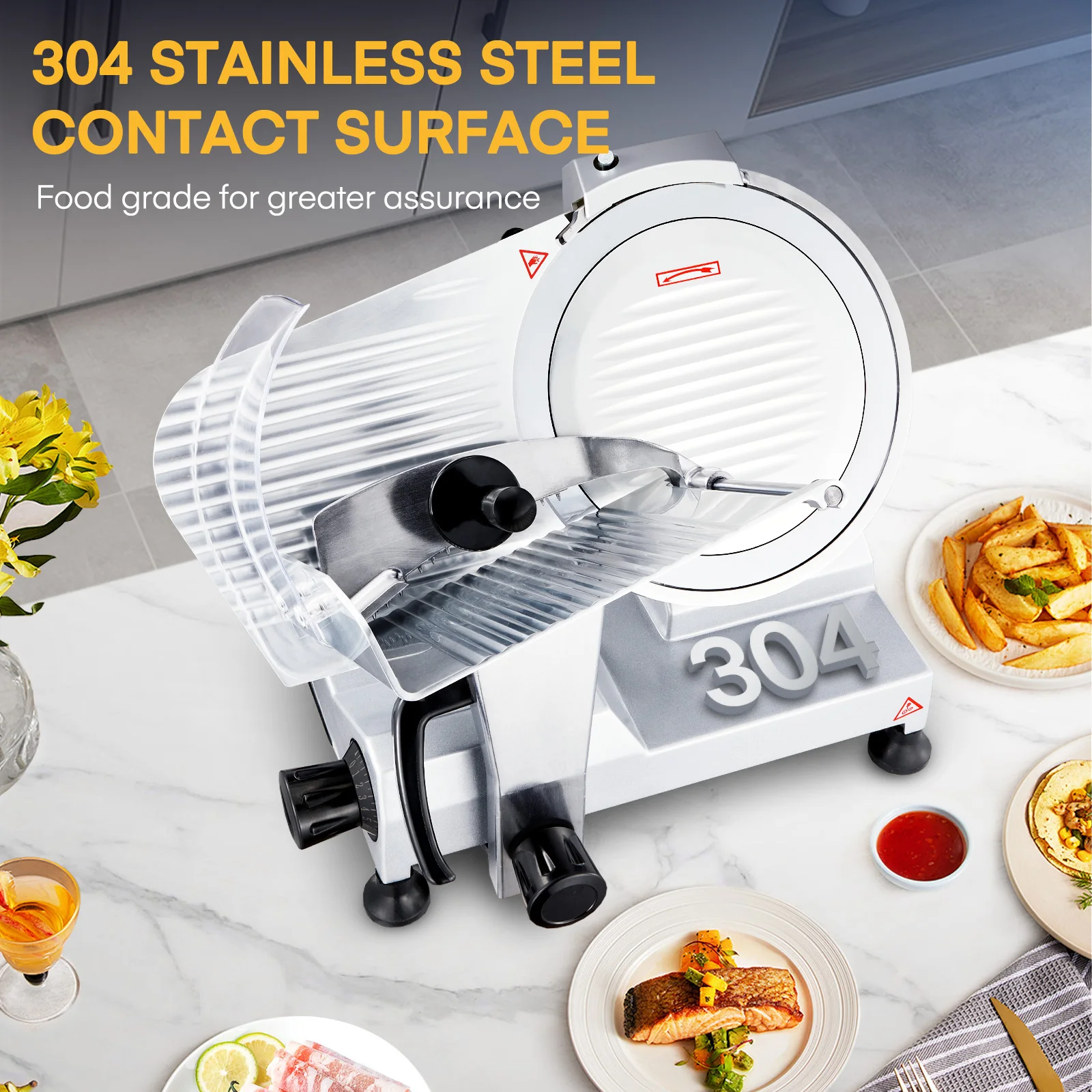 Meat Slicer Commercial, 12 Inc - Commercial Kitchen Parts & Service recension och pris