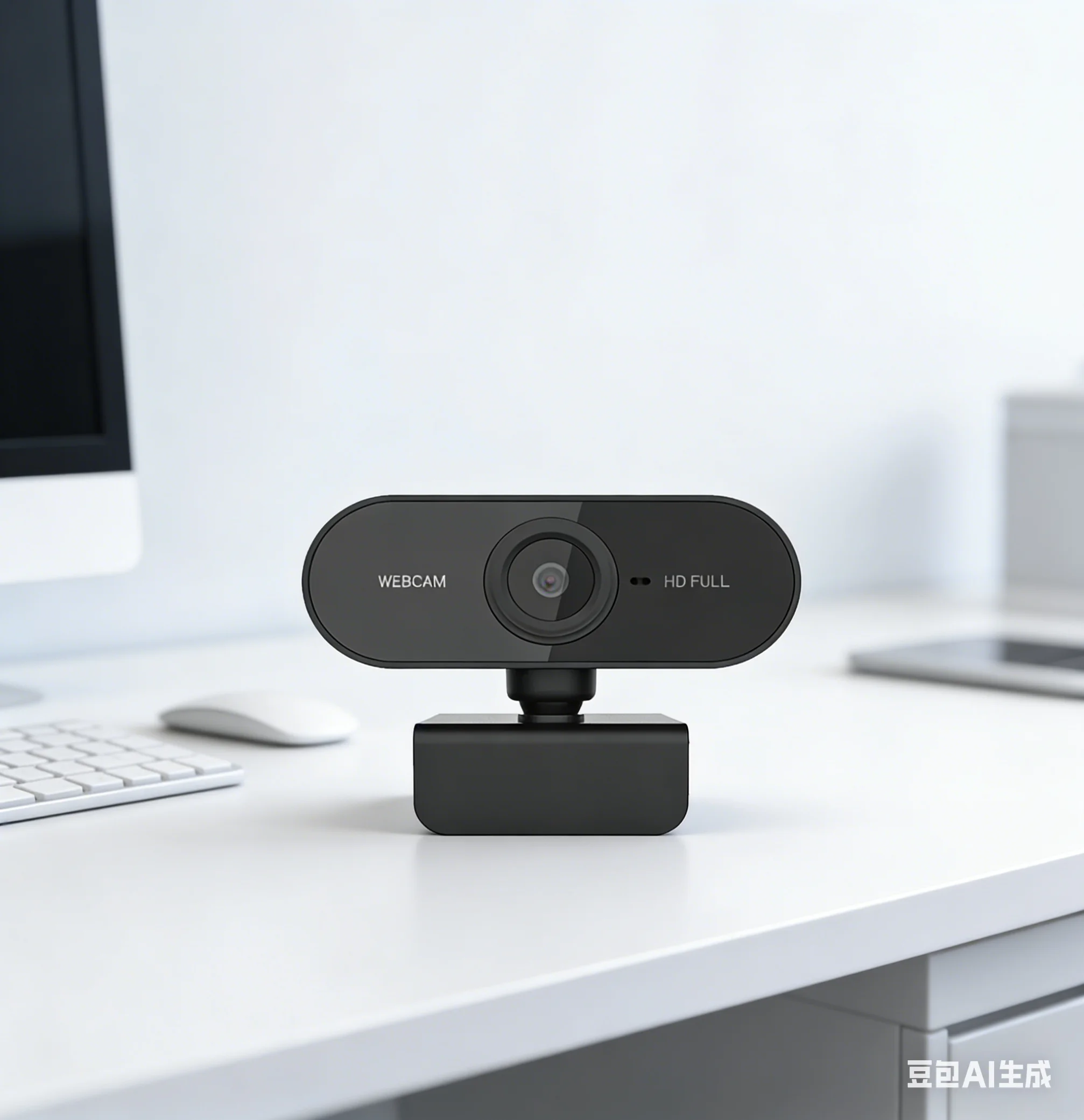 USB Webcam with Built-in Microphone, Plug and Play PC Camera 360° Rotatable for Video Calls, Zoom, Teams, Streaming image 3