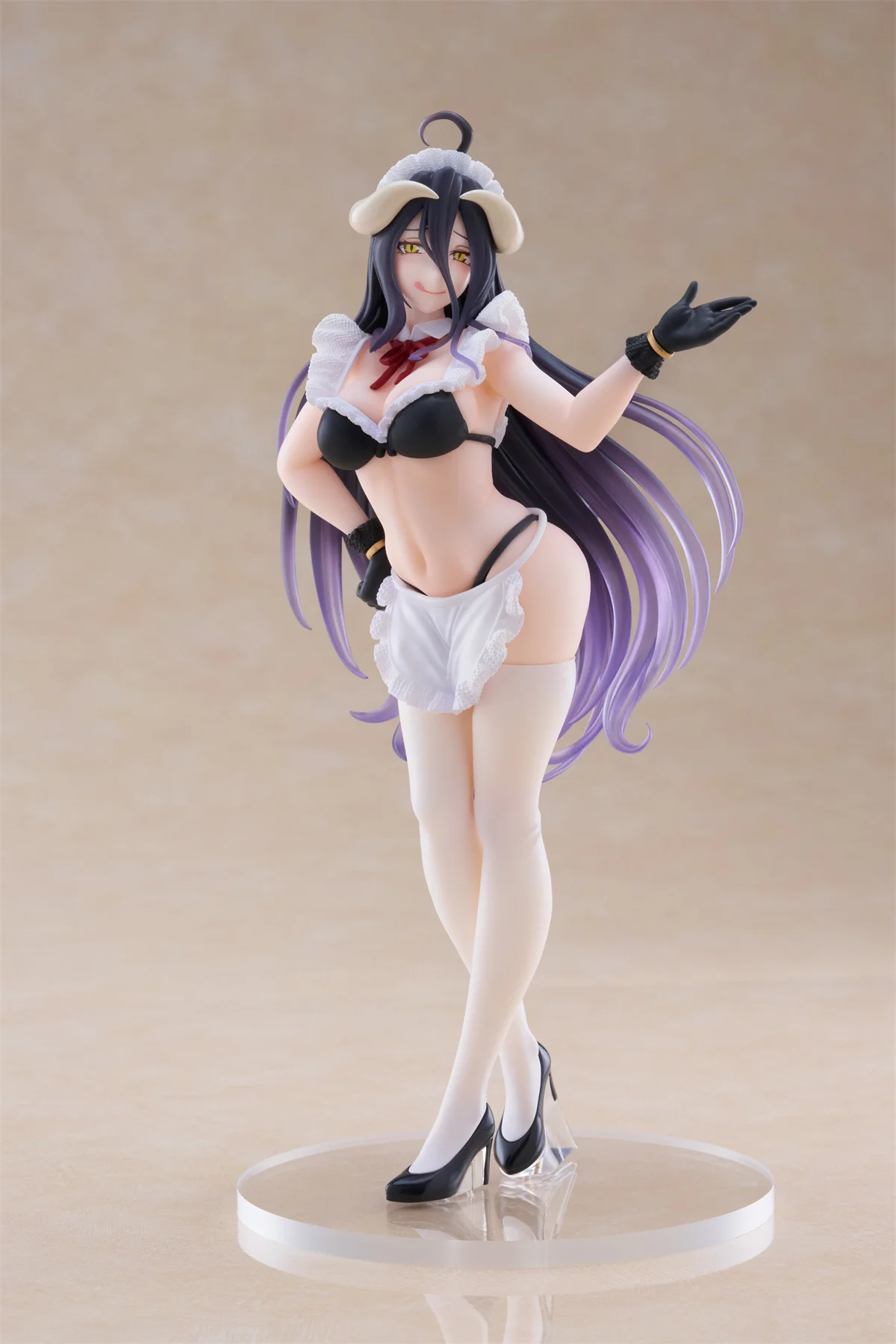 In Stock Original Anime Figure 18cm TAITO Coreful OVERLORD Albedo Drudge Figuras Anime Collect Decoration Model Toys Doll Gift