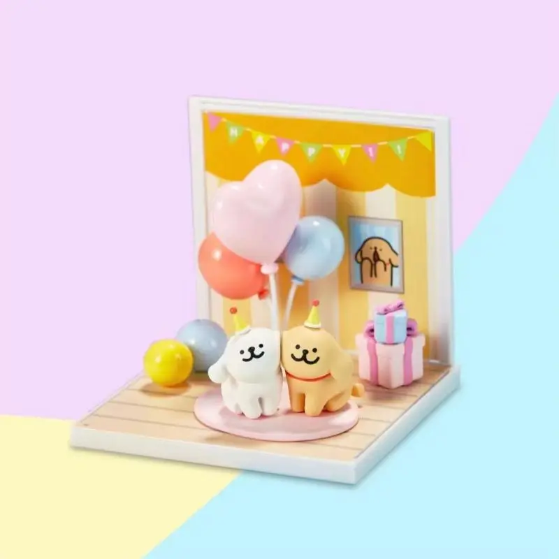 Maltese'S Kawaii Everyday Moments Series Blind Box Line Puppy Toy Ornaments Animation Peripheral Birthday Gift Decoration