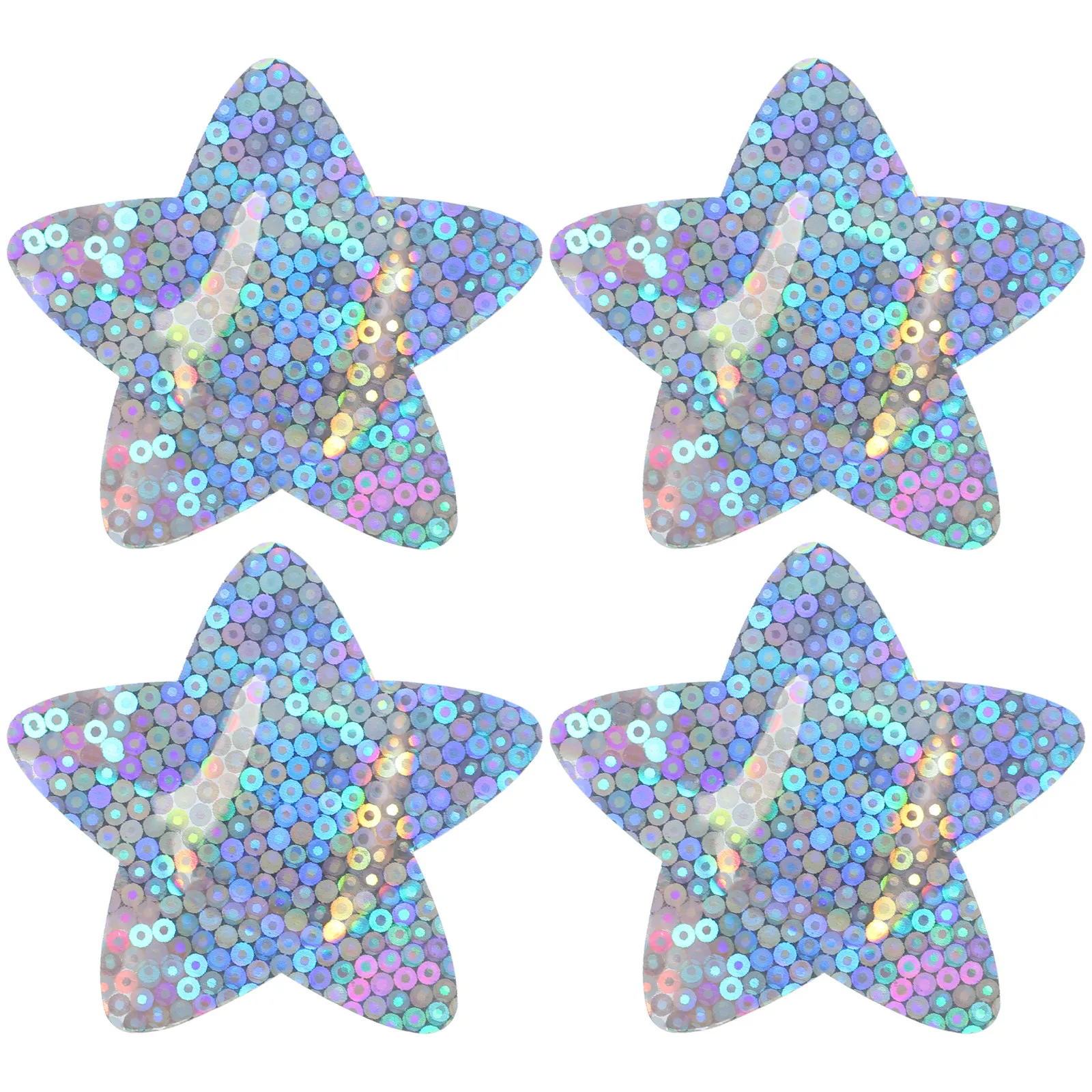 

50Pcs Star Glitter Adhesive Bandages Breathable Portable Wound Patch Small Sticker First Aid Protector Daily Use Bandages