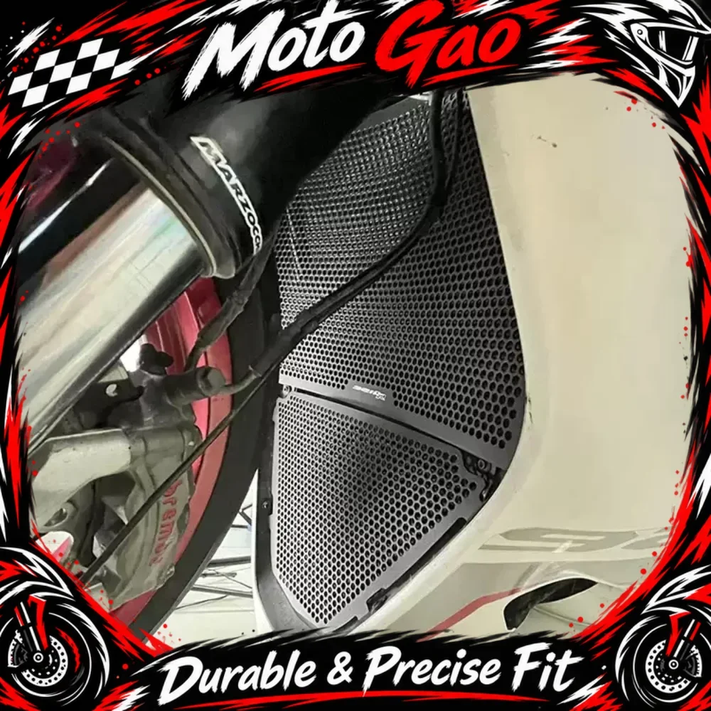 Compatible with QJMOTOR SRK921 RR retrofit radiator mesh, SRK921rr protective mesh, full-coverage aluminum alloy accessories.