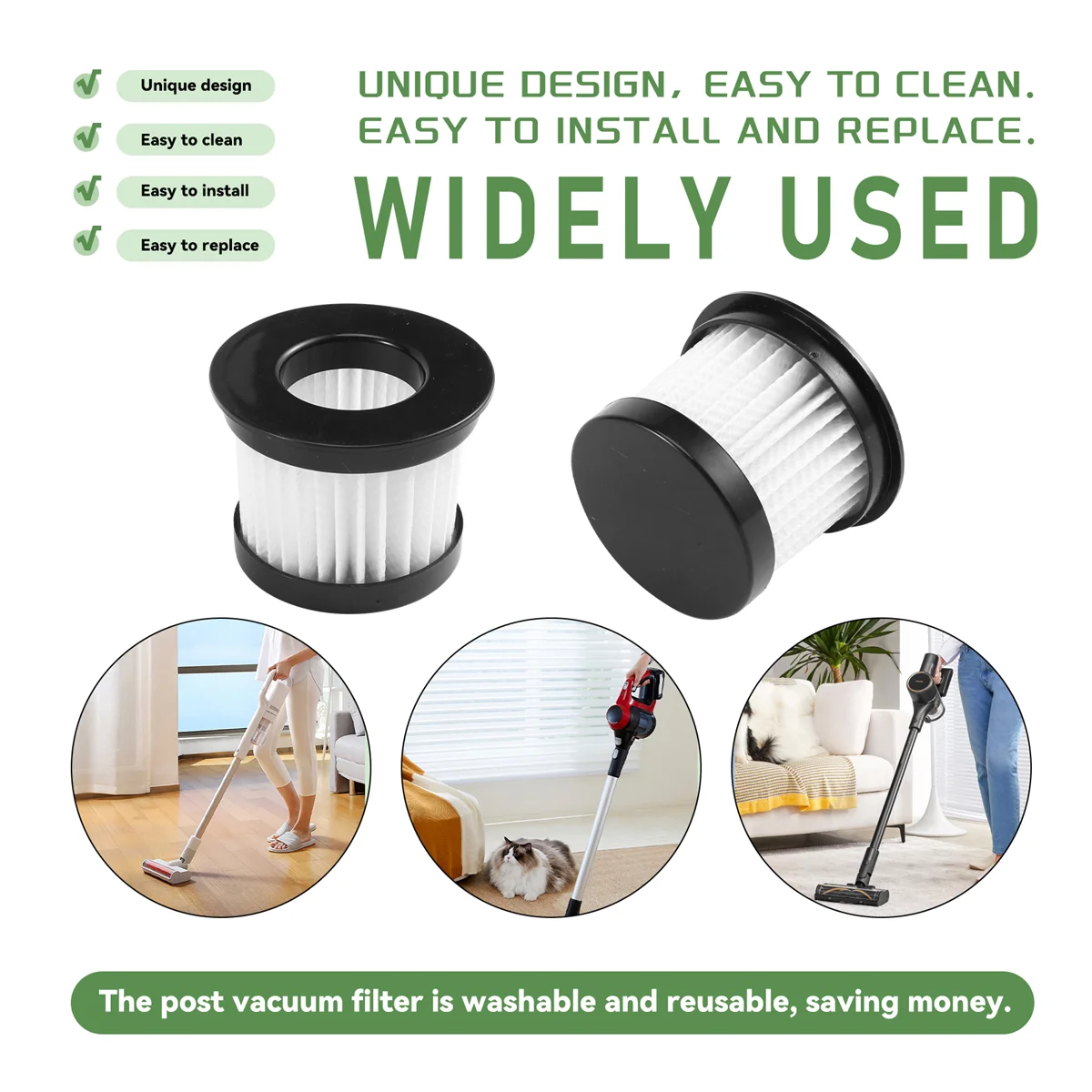 فلتر Hepa الجديد للمكنسة الكهربائية CM800 Dust Mite CM300S CM900 CM400 CM500 CM810 فلتر بديل