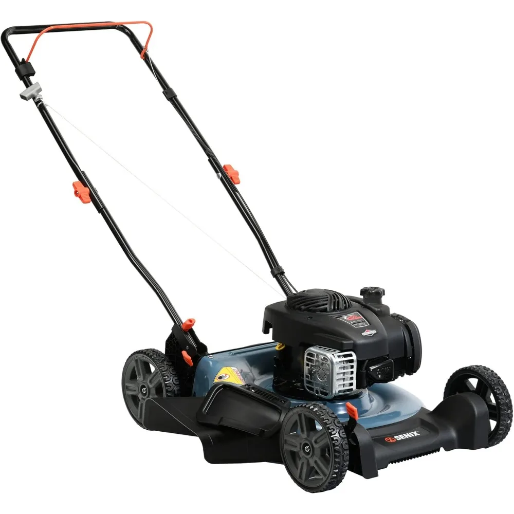 

21-дюймовый газовый брикет с двигателем Briggs & Stratton объемом 125 куб. См, мульчировка и боковой разряд