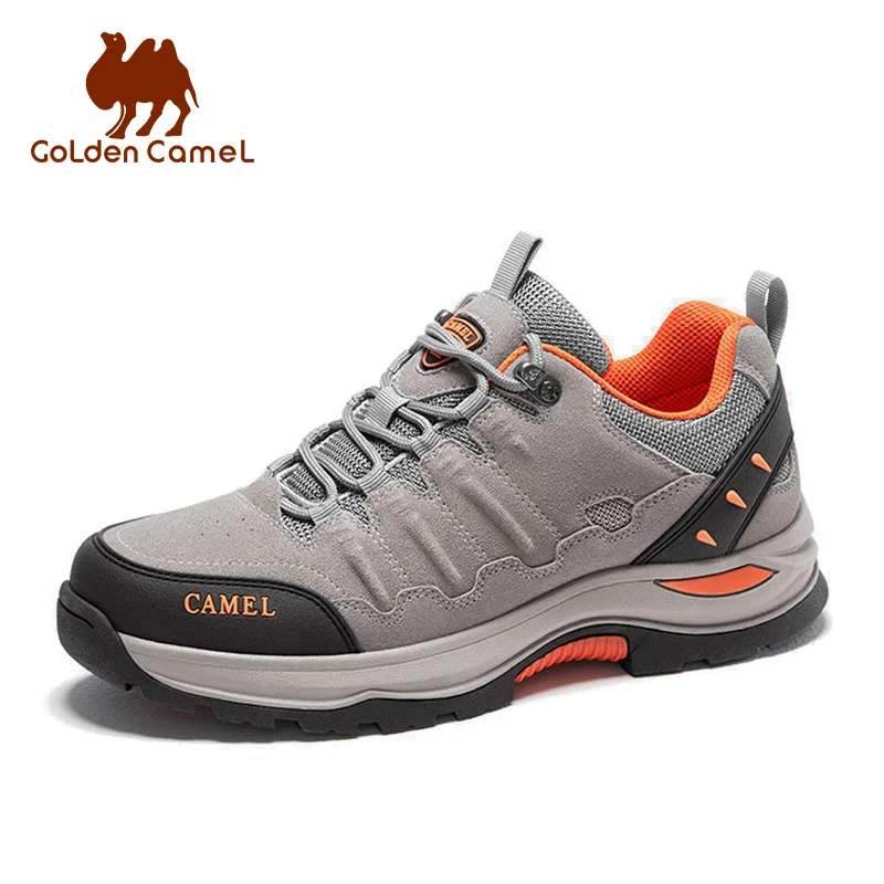 GOLDEN CAMEL Waterproof Hiking Shoes Outdoor High-top Tactical Military Boots Anti-Slip Male Sneakers Trekking Shoes For Men