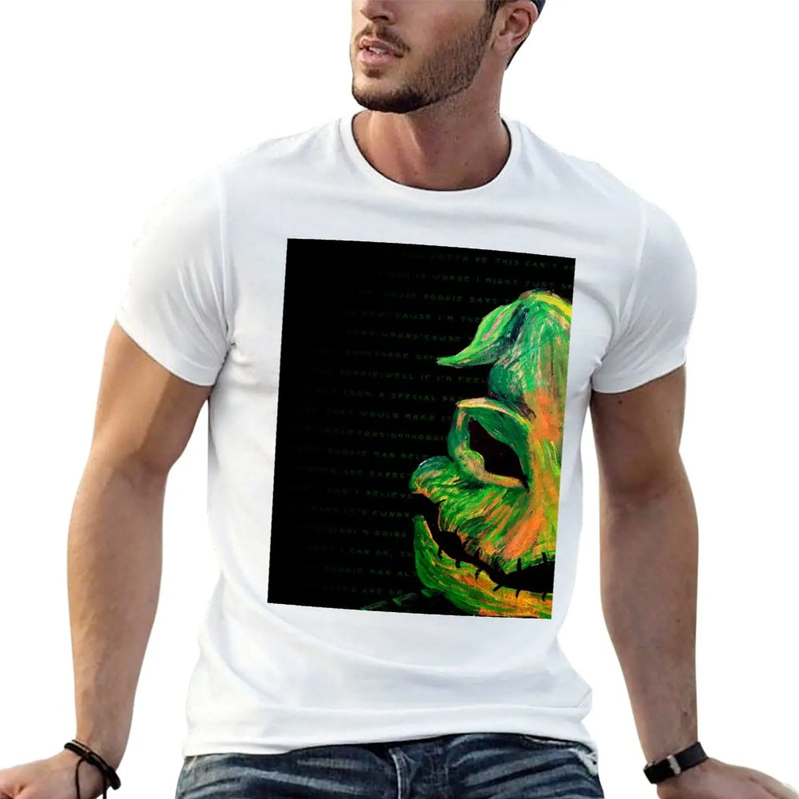 

The Oogie Boogie Man T-Shirt t shirt man designer t shirts for man cotton funny T-Shirt