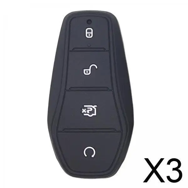 

Стильный силиконовый чехол для автомобильного ключа, уникальный мягкий держатель, сменная защита для BYD Atto 3 Yuan Plus