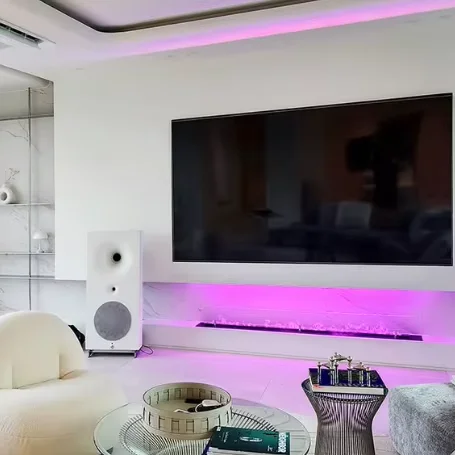 

CE Certified Vapor Steam Water Fireplace 3D Atomizing Mist Insert Neon Flame Decorative Led Electric Fireplace