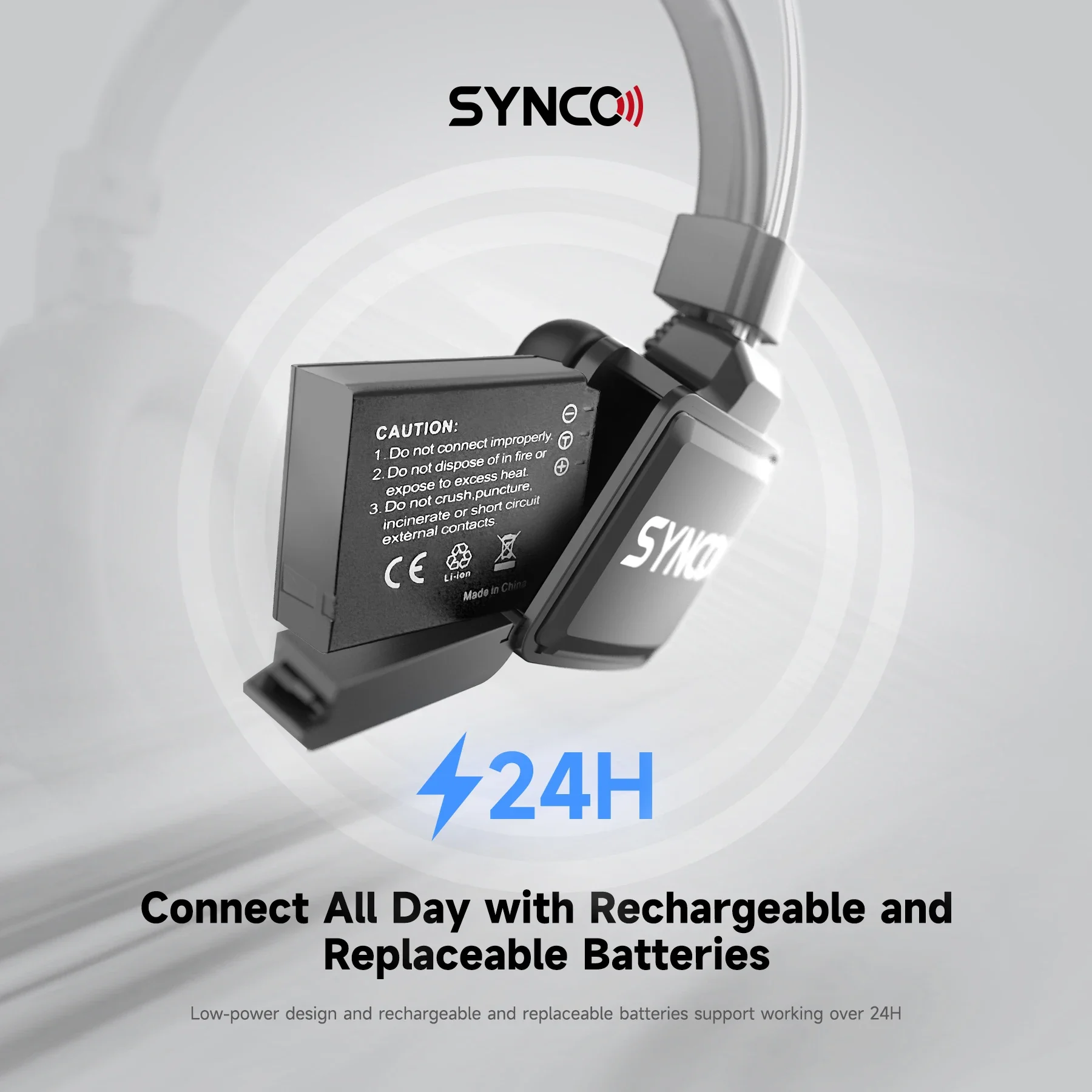 SYNCO Xtalk Pro X9 2,4G Full-Duplex reducción de un solo oído intercomunicador inalámbrico remoto auriculares transmisión de 500m