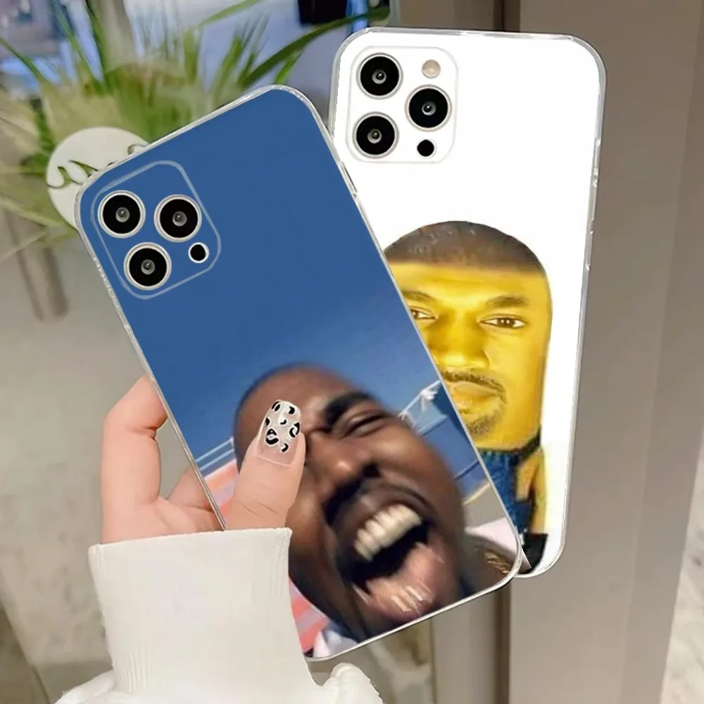 Funny Kanye West Ye Phone Case For iPhone Apple 15,14,13,12,Mini,11,Pro,Max,Plus,X,XR,XS,8,SE,2020,Plus Transparent Cover