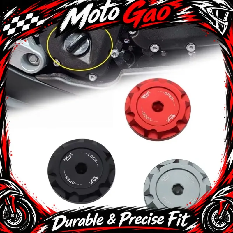 【Precise Fit】FOR ZONTES 703RR/R ZT703F/T Modified Oil Filler Hook Plug Anti-theft and Anti-pry Aluminum Alloy Decorative Screw