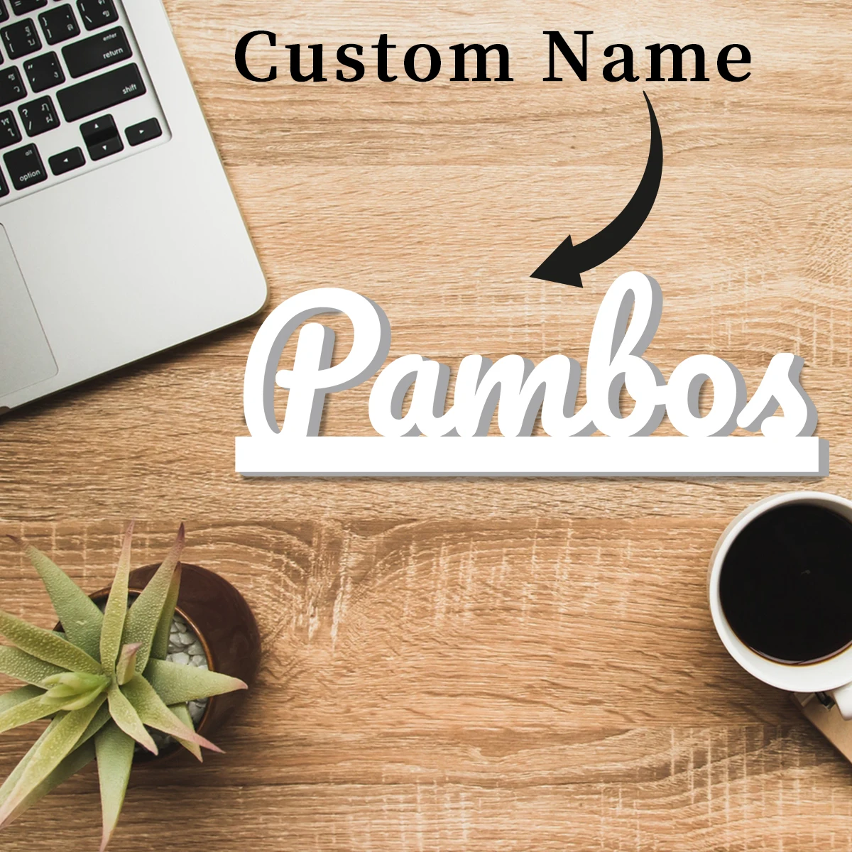 1pc Custom cool PVC Ornament,DIY Paintable,Bedroom Living Room Table Wall Decor,Wedding Birthday Anniversary Graduation Gift - view 2