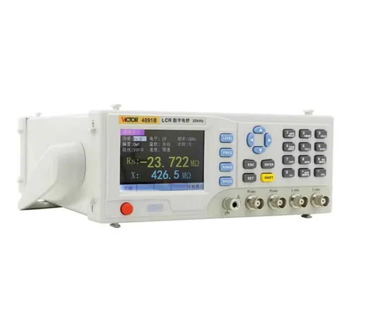 VICTOR 4091B SCPI LCR Digital Meters 10 Hz 20 KHz Bandwidth Frequency Adjustable