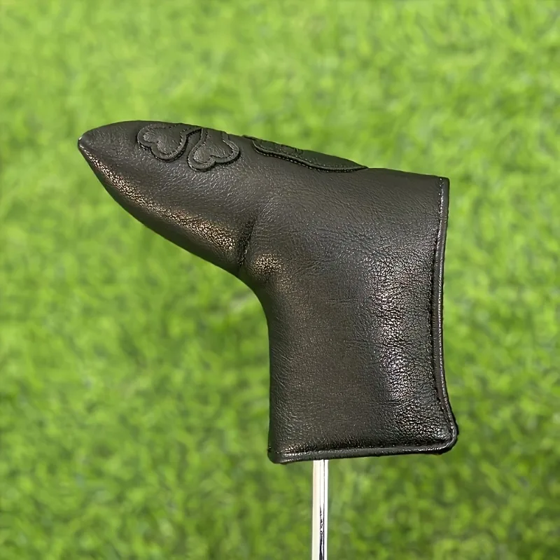 1 Black Golf Head Cover with Skull Design - Durable Synthetic Scratch Resistant Protective Cover image 4