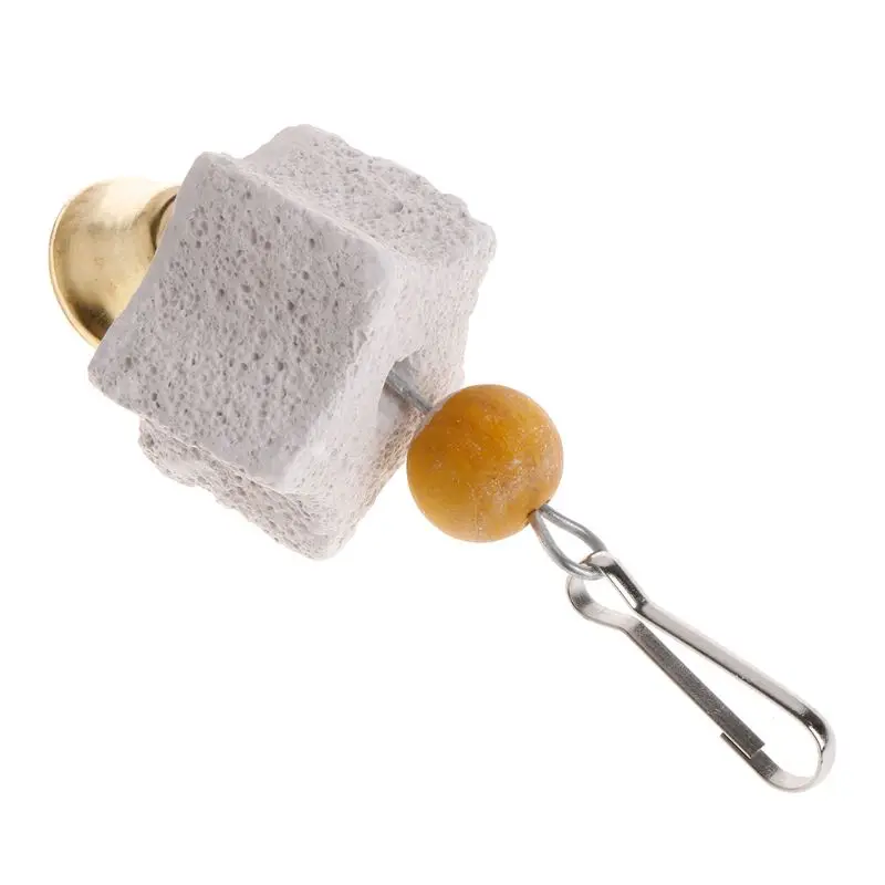 F92B Bird Teeth Grinding Chew Treats Toy with for Parrot Lovebird Gerbil Mouse