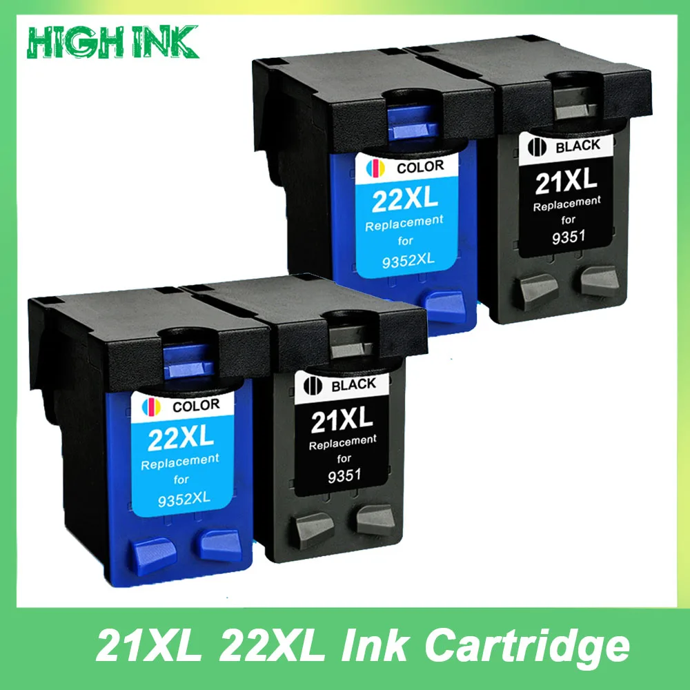 substituicao do cartucho de tinta para hp 21 remanufaturados para hp 21 para deskjet hp21 xl 22 f2180 f2280 f4180 f4100 f2100 01